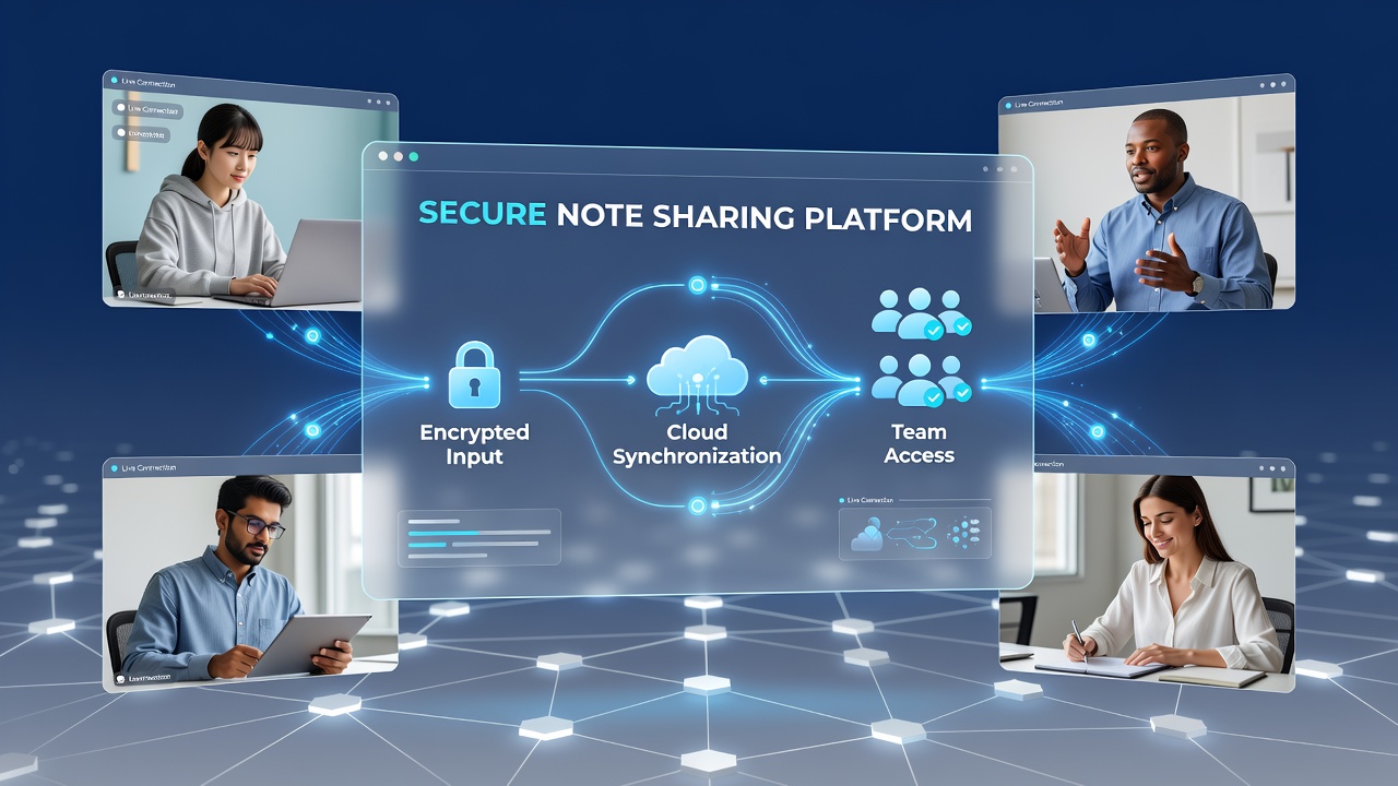 How Specialized Digital Platforms Facilitate Secure Note Sharing Across Distributed Teams in SaaS Environments