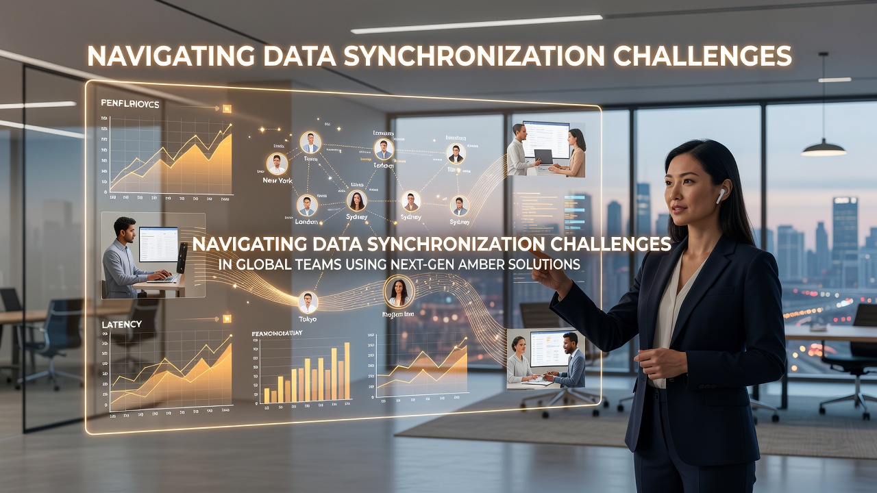 Navigating Data Synchronization Challenges in Global Teams Using Next-Gen Amber Solutions