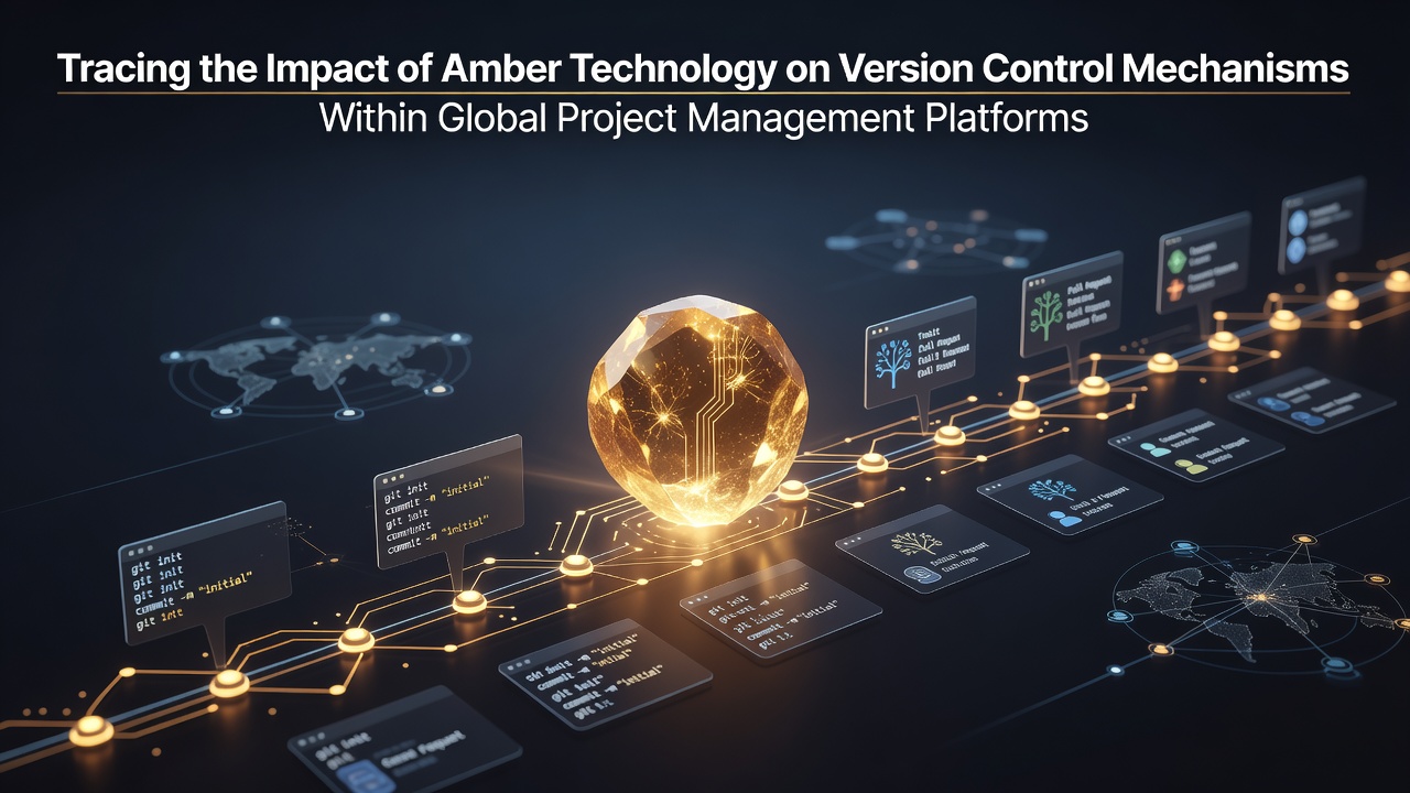 Tracing the Impact of Amber Technology on Version Control Mechanisms Within Global Project Management Platforms
